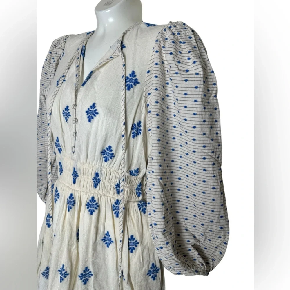 Hunter Bell Blue Medallion Clementine Dress - Picture 6 of 15